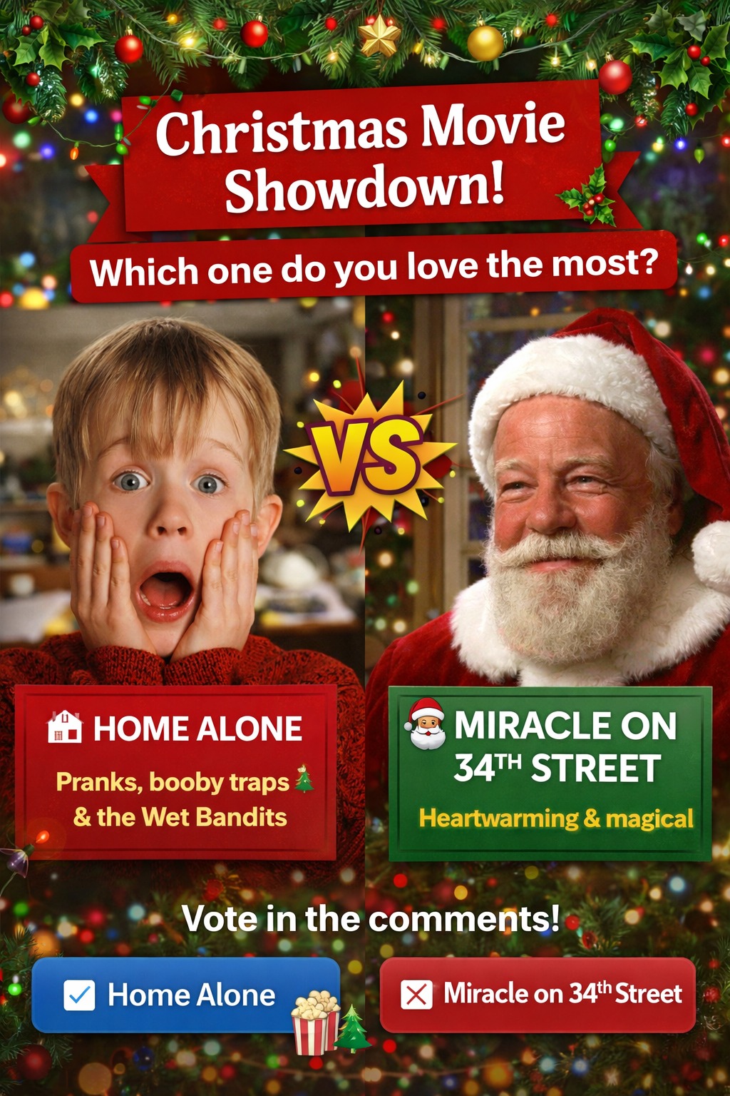 99.3 The River - 🎄 Christmas Movie Showdown! 🎄 Alright…... | Facebook