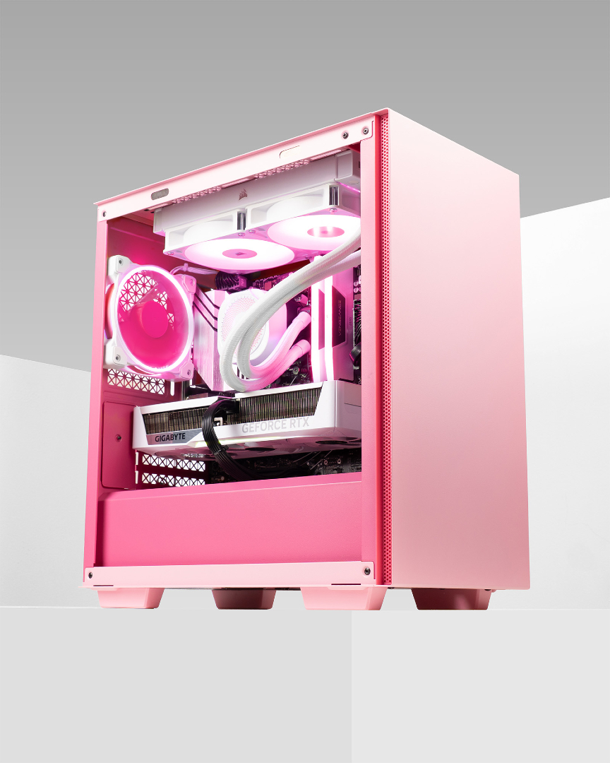 WhitePink. How you like that? A pastel pink vibe for a cute and 