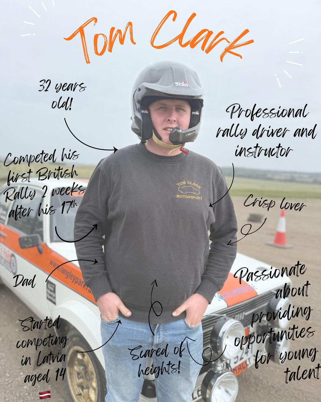 Rally - 🚗 Most of you know him as the man behind the wheel…but here are ...
