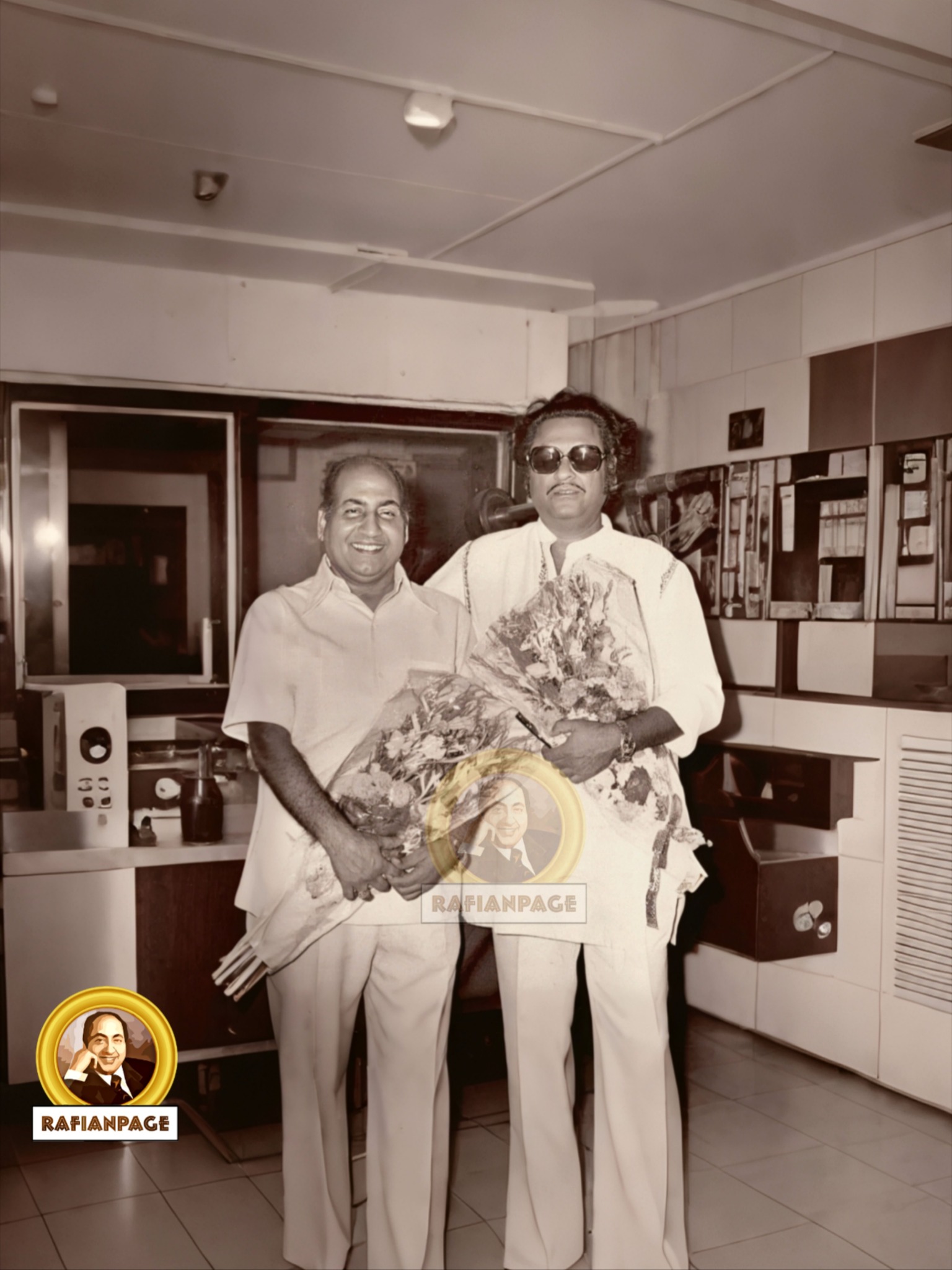 Rafianpage - This heartwarming, vintage photograph captures two titans ...