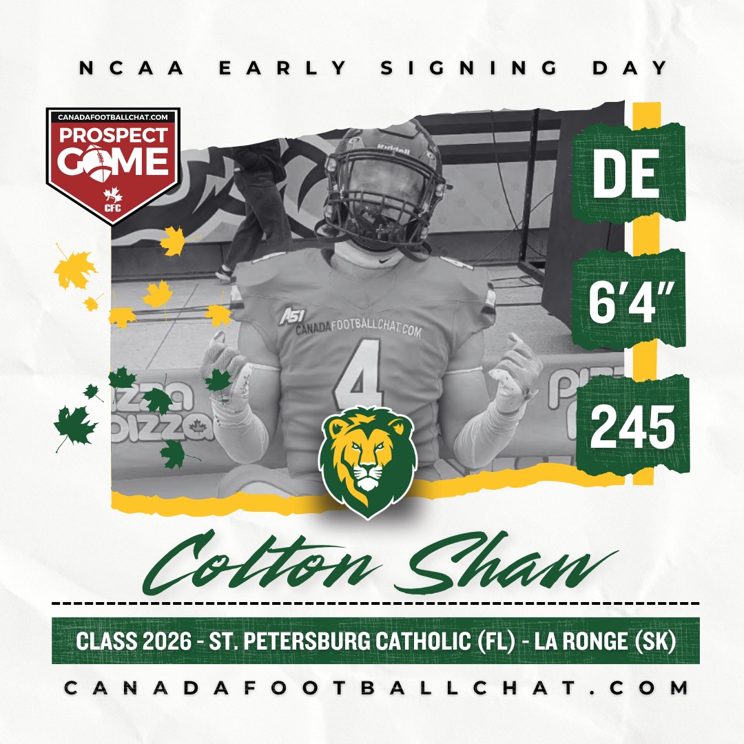 CanadaFootballChat.com - Congratulations to #CFCProspectGame alumnus ...