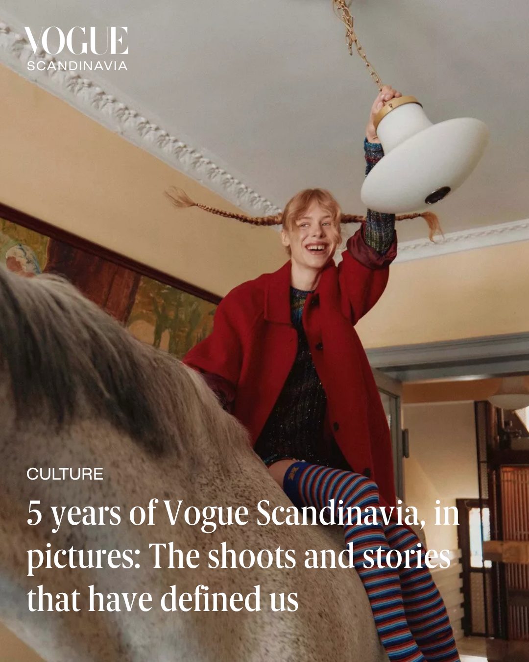 Vogue Scandinavia's 5-year anniversary: iconic moments and photos