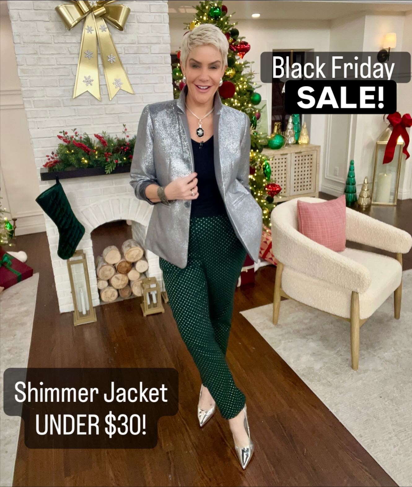 Joan Rivers - @bitsy shows off her Holiday Style on @QVC.... | Facebook