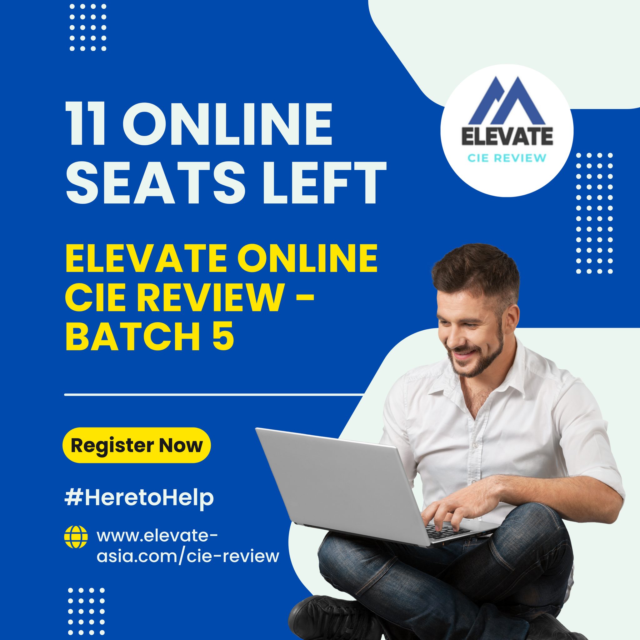 Elevate - 𝟏𝟏 𝐎𝐍𝐋𝐈𝐍𝐄 𝐒𝐄𝐀𝐓𝐒 𝐋𝐄𝐅𝐓 | 𝐎𝐧𝐥𝐢𝐧𝐞 𝐂𝐈𝐄 𝐑𝐞𝐯𝐢𝐞𝐰 𝐁𝐚𝐭𝐜𝐡 𝟓 | (𝐎𝐮𝐫 𝐥𝐚𝐬𝐭 ...