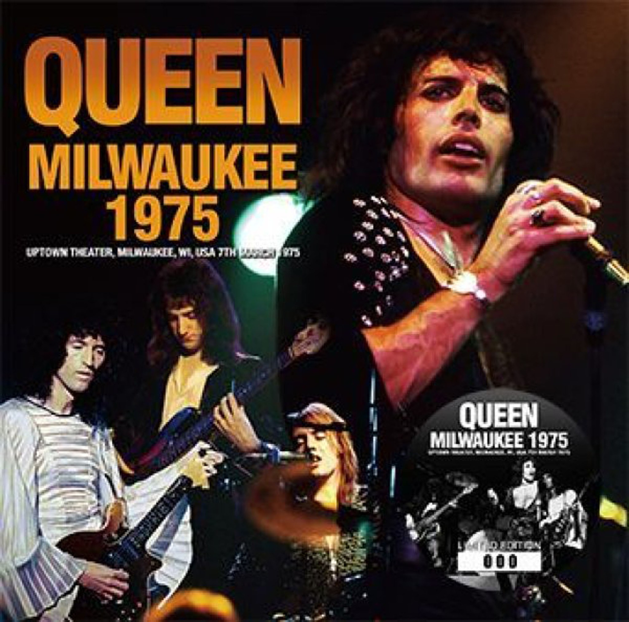 Queen's Sheer Heart Attack tour at Uptown Theatre Milwaukee 1975