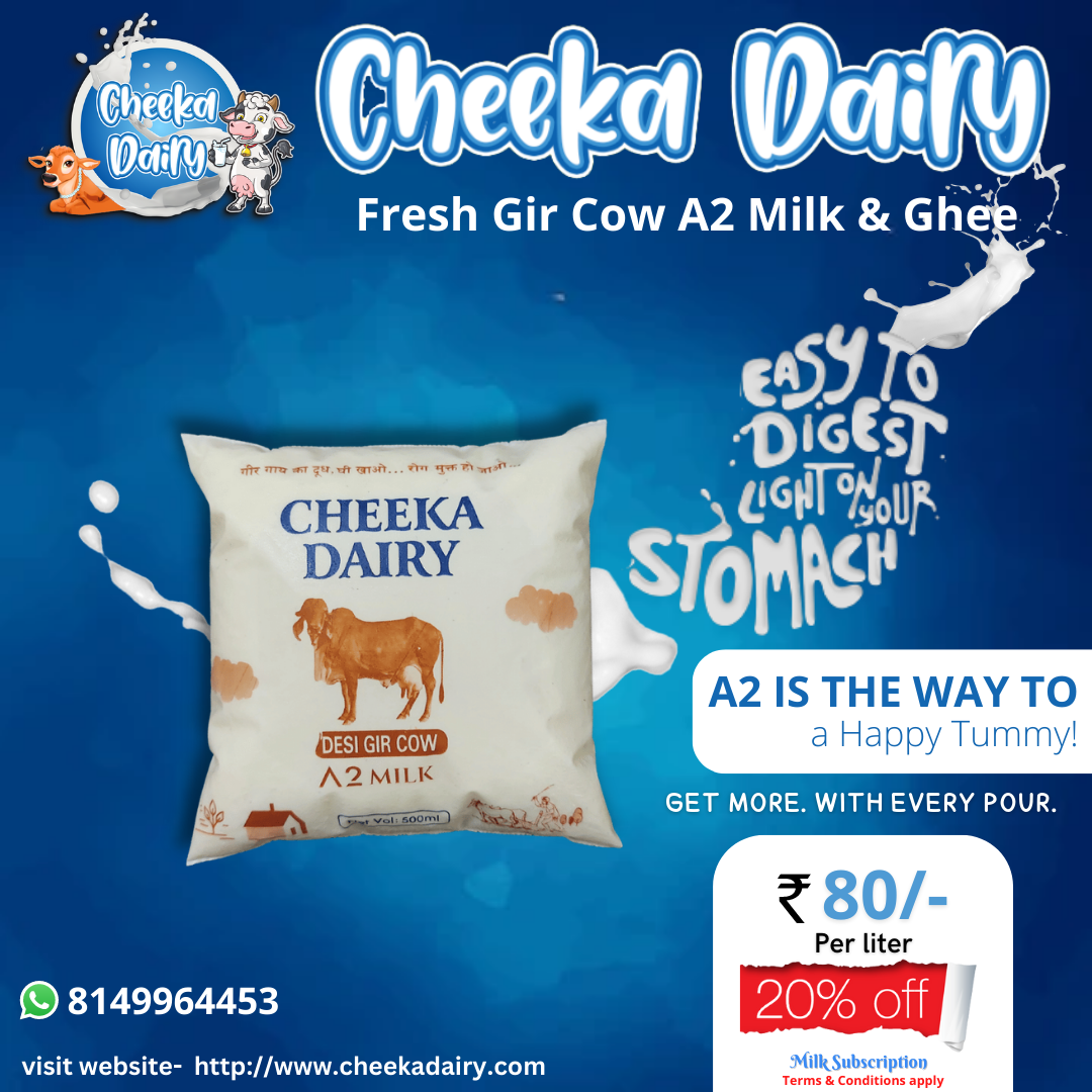 Cheeka Dairy - ️20% Off on your monthly...