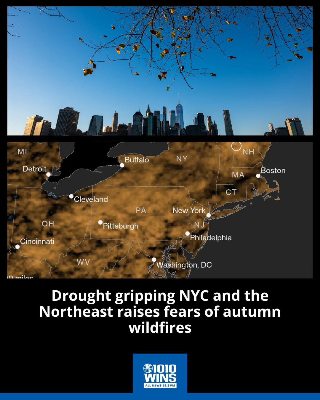 1010 - 🔥 More than 80% of the region is now abnormally dry or in ...