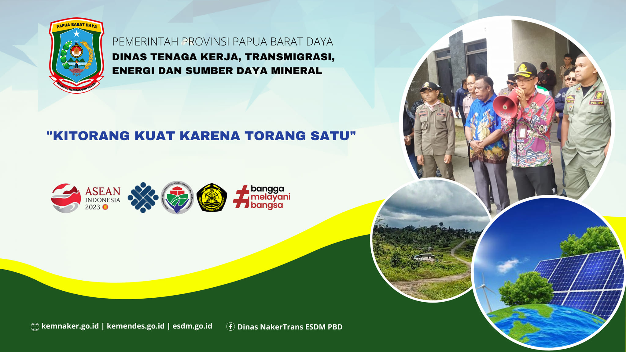 Dinas NakerTrans & ESDM PBD | Sorong