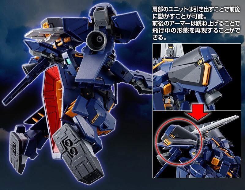 P-Bandai : RX-121-1 Gundam TR-1 [Hazel Custom ] with Icarus Unit