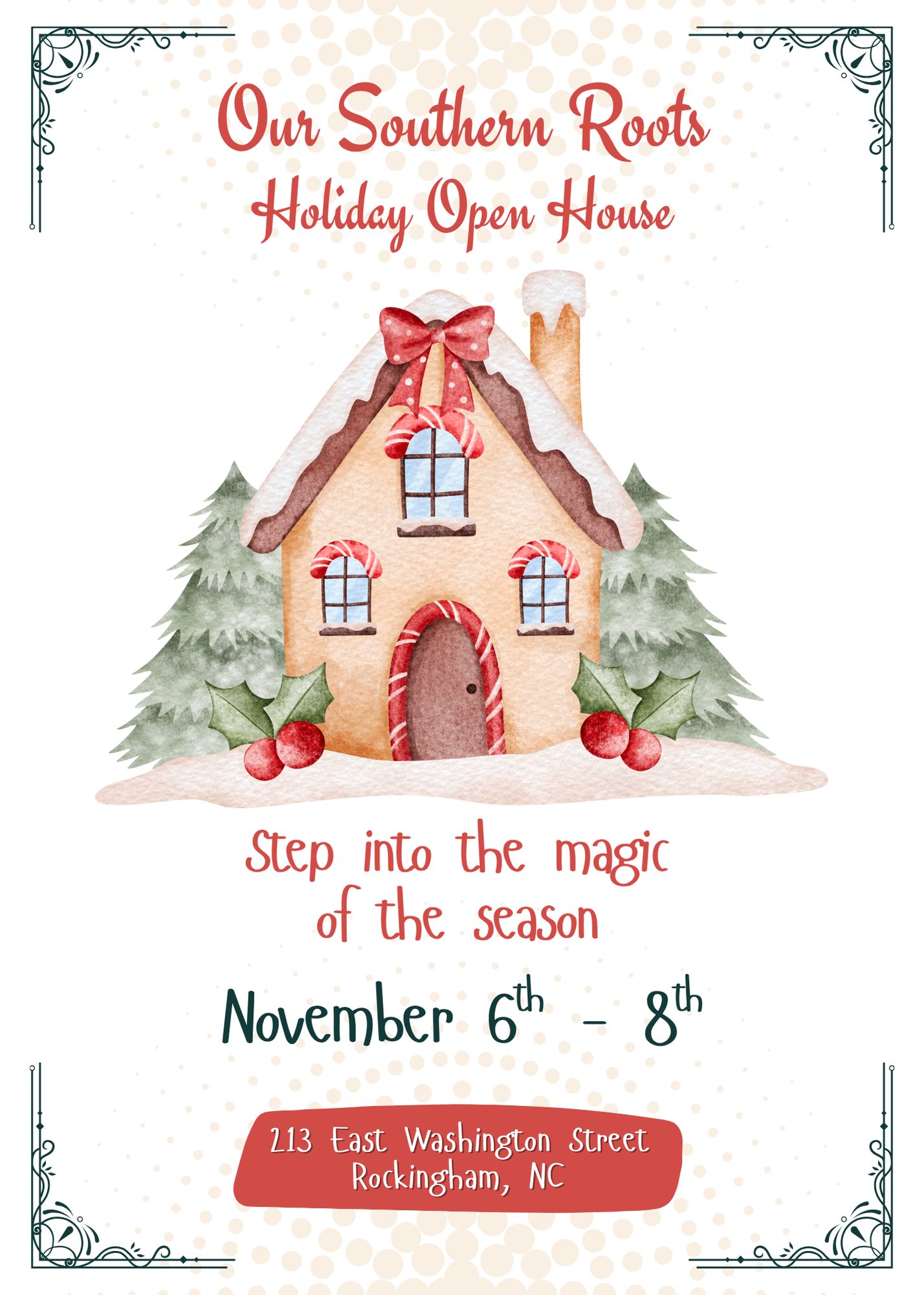 🎄 You're Invited!!! 🎄 Join us for a... - Our Southern Roots | Facebook