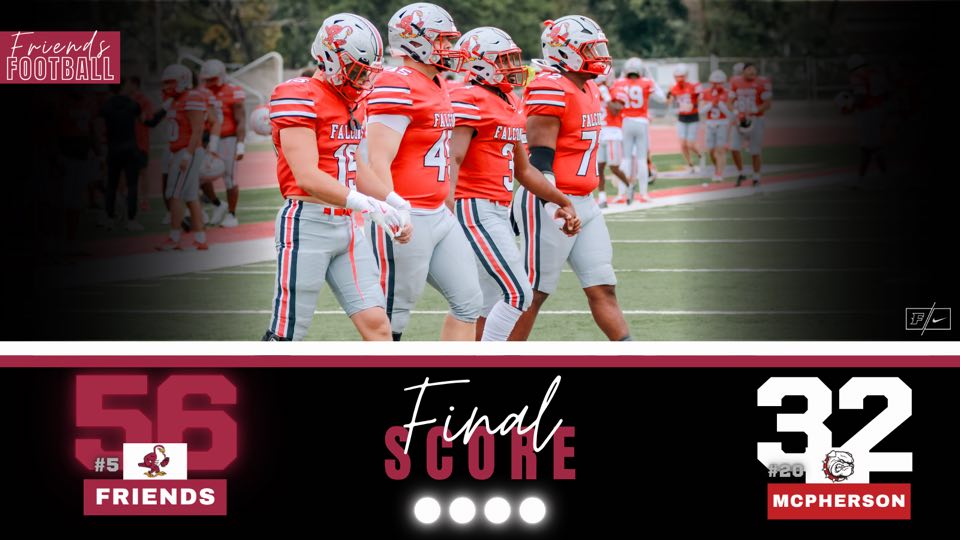 Friends - FOOTBALL - The #5 Falcons secure the Homecoming victory ...