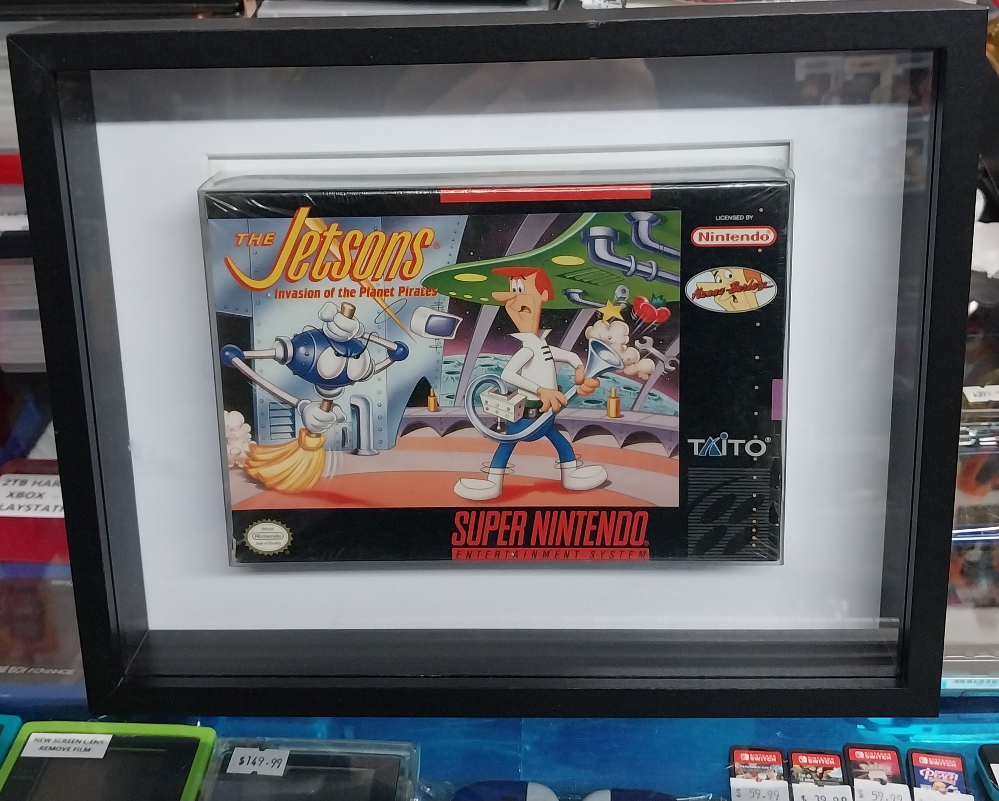 Games - 1 of the rarest Super Nintendo games. The Jetsons Invasion of ...