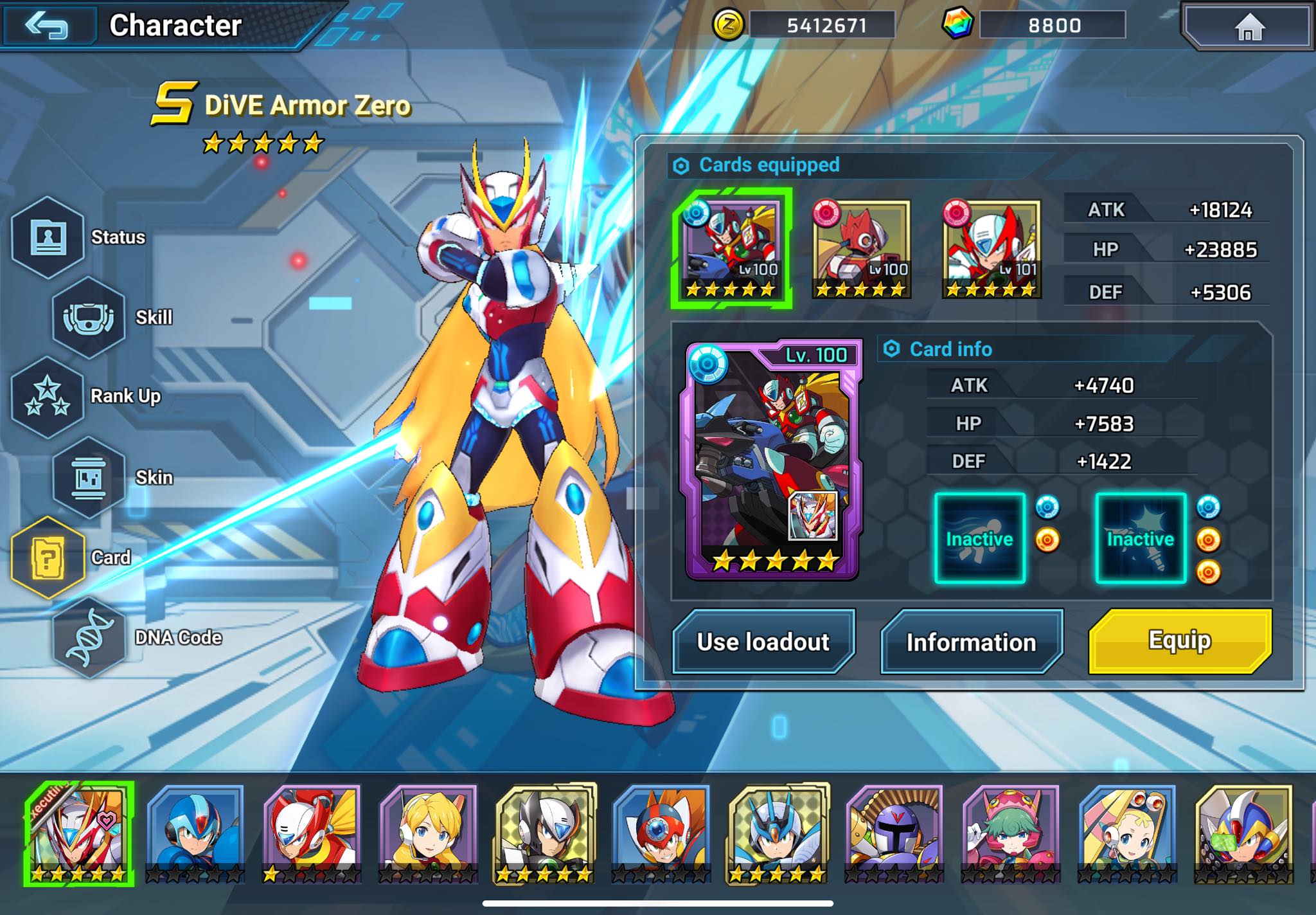 Wallpaper Dive Armor (X Zero Axl Iris RiCO iCO)