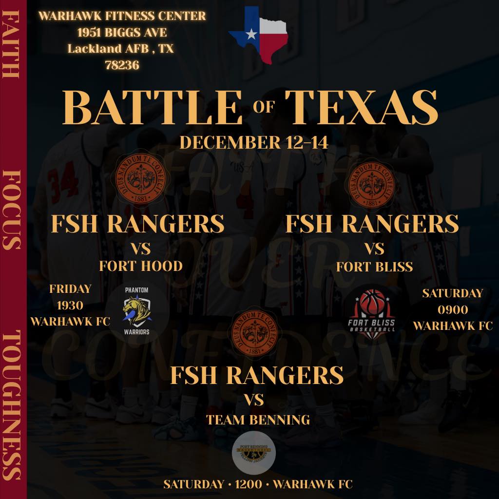 Fort Sam Houston Rangers Men's Basketball