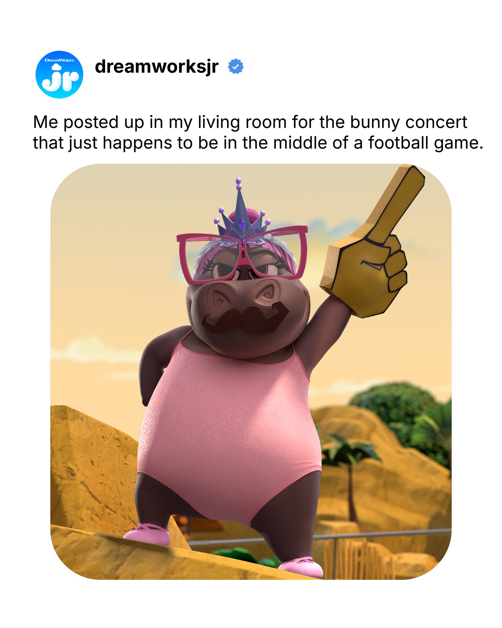DreamWorks - We’re here for the bunny 🐰🏈 | Facebook