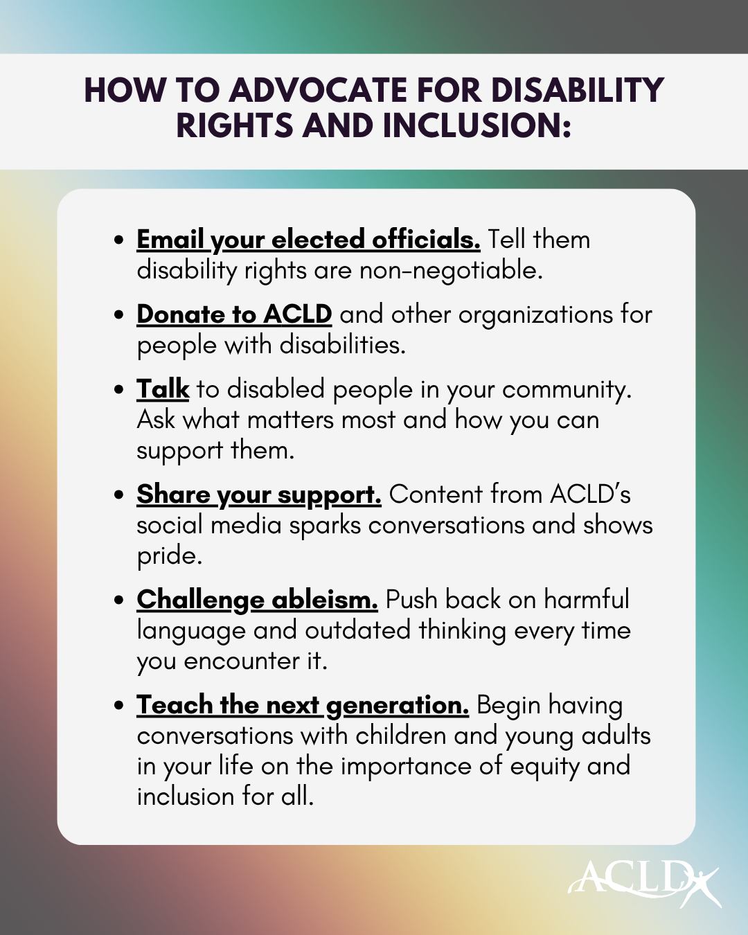 ACLD - ACLD added a new photo.
