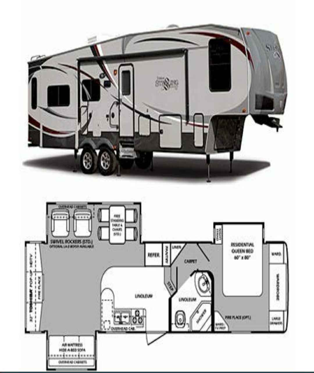 2012 Forest River Sterling Edition 5th Wheel M-32 RL - RVs & Campers ...