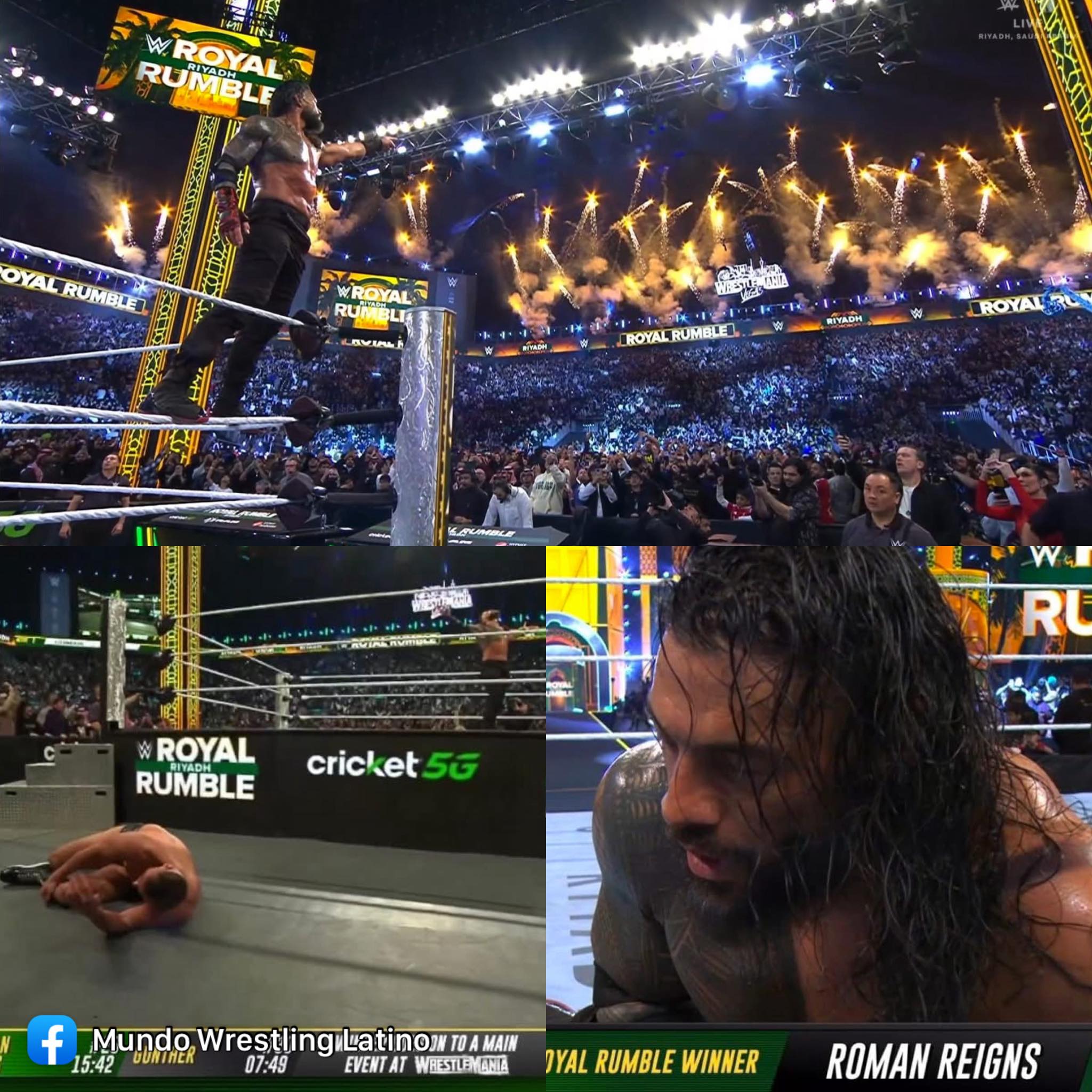 Mundo - 🔥ROMÁN REIGNS ES EL GANADOR DE ROYAL RUMBLE 2026🔥 Roman Reigns ...
