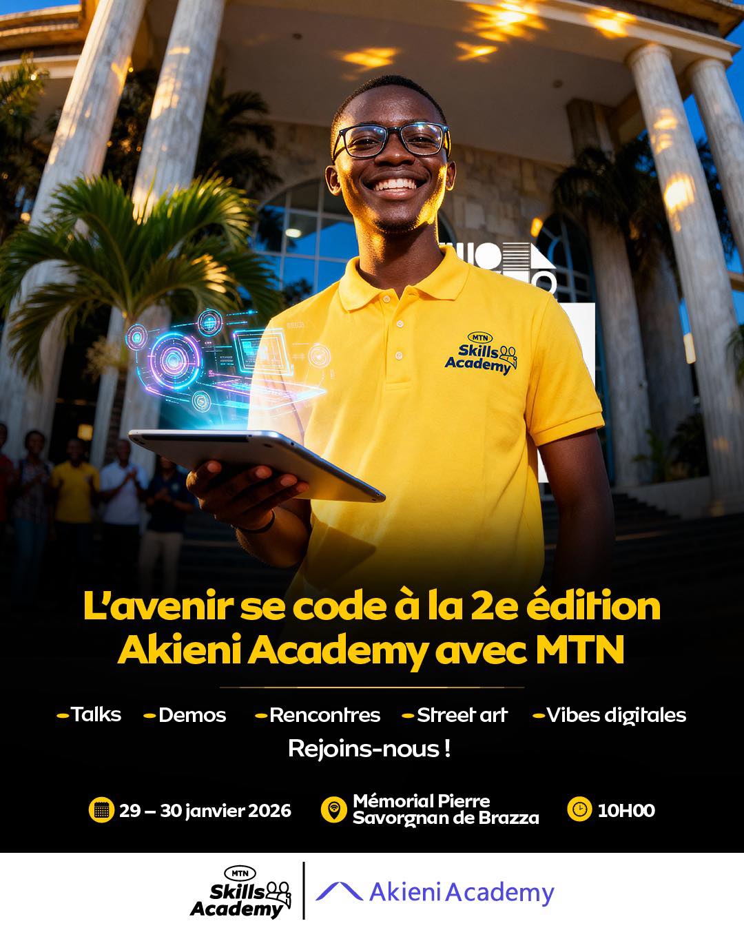 MTN - Prêt à coder ton futur ? 🚀 Retrouve-nous au Mémorial Pierre ...