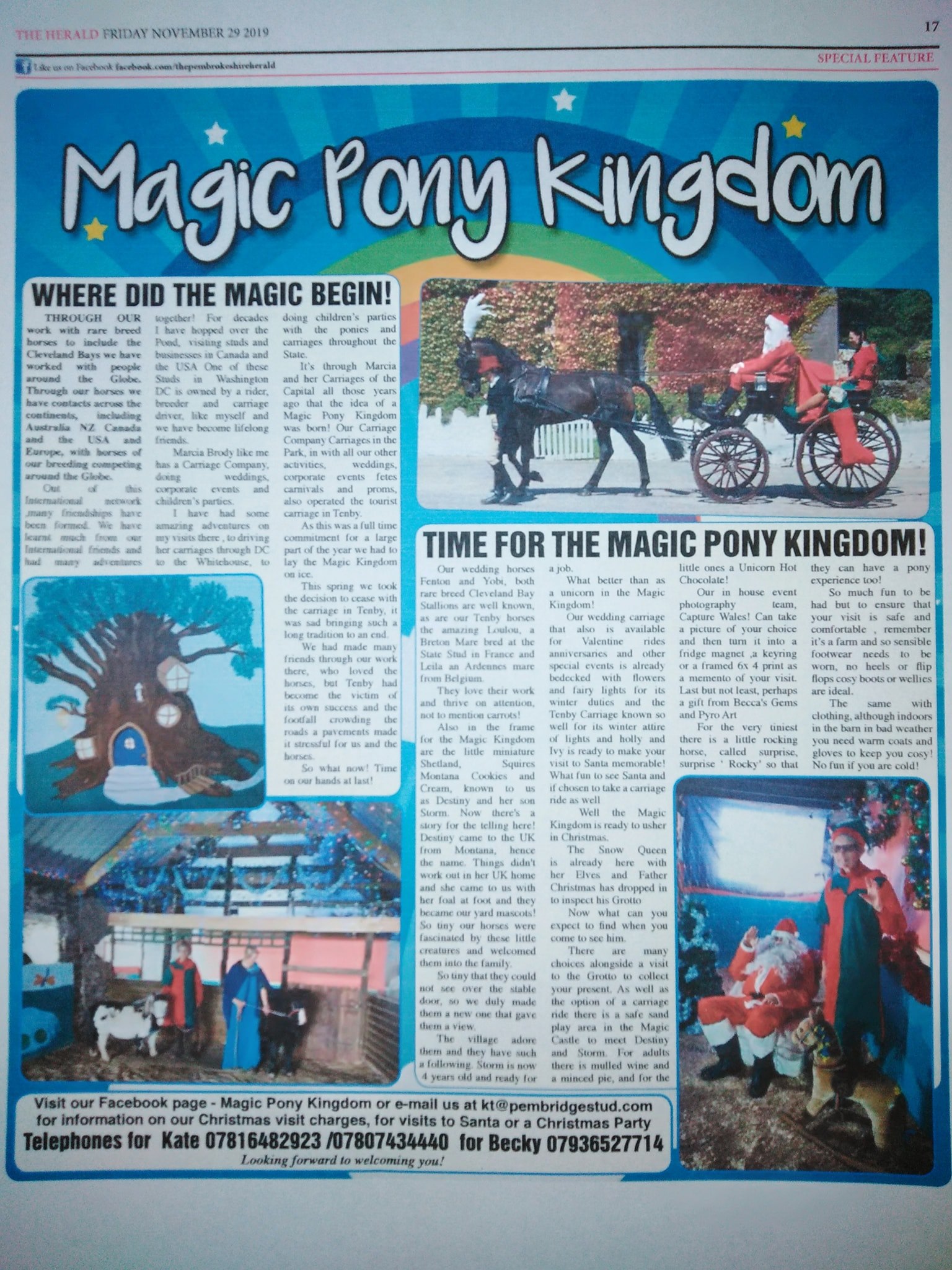 Tenby Carriage rides