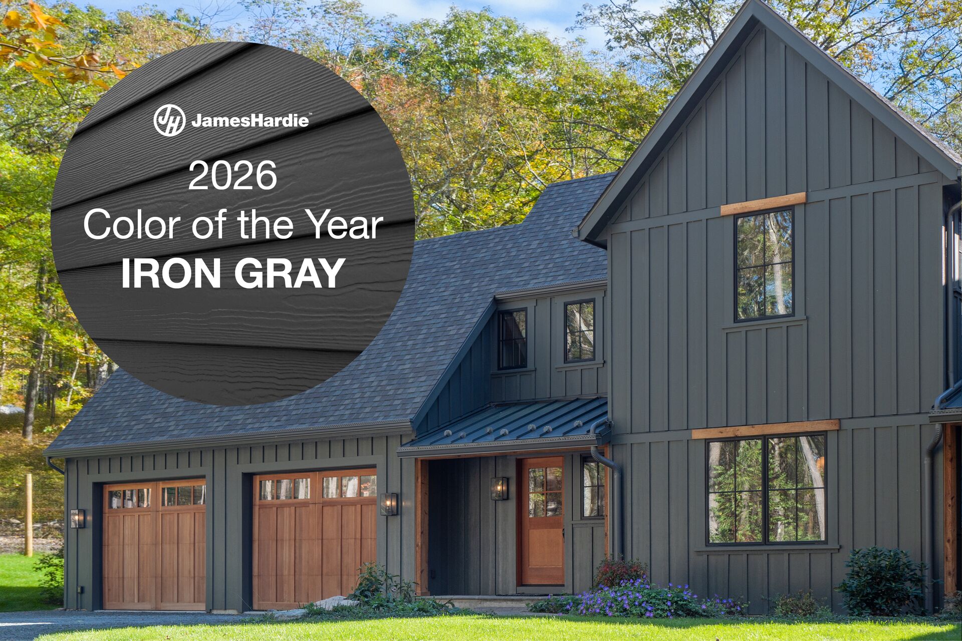 Integrity - James Hardie has officially crowned Iron Gray as the 2026 ...