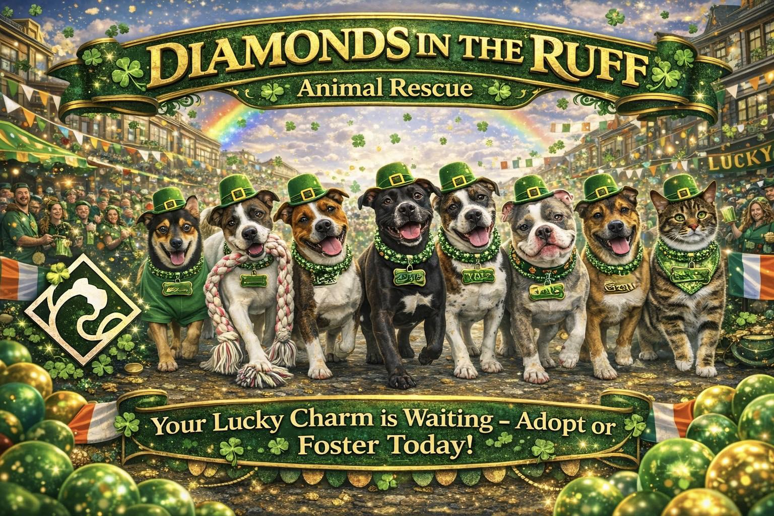 Diamonds in the Ruff Animal Rescue | Lockport NY