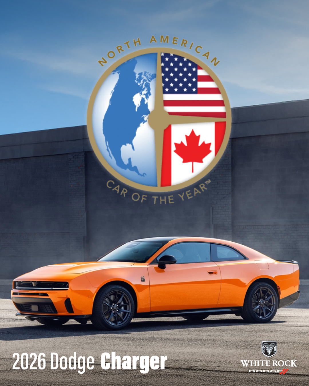 The 2026 Dodge Charger just claimed the... - White Rock Dodge | Facebook