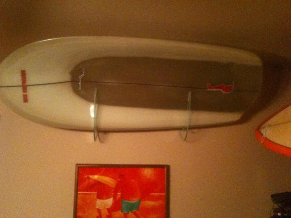 Rick surfboard shaped by Phil Becker in 1966