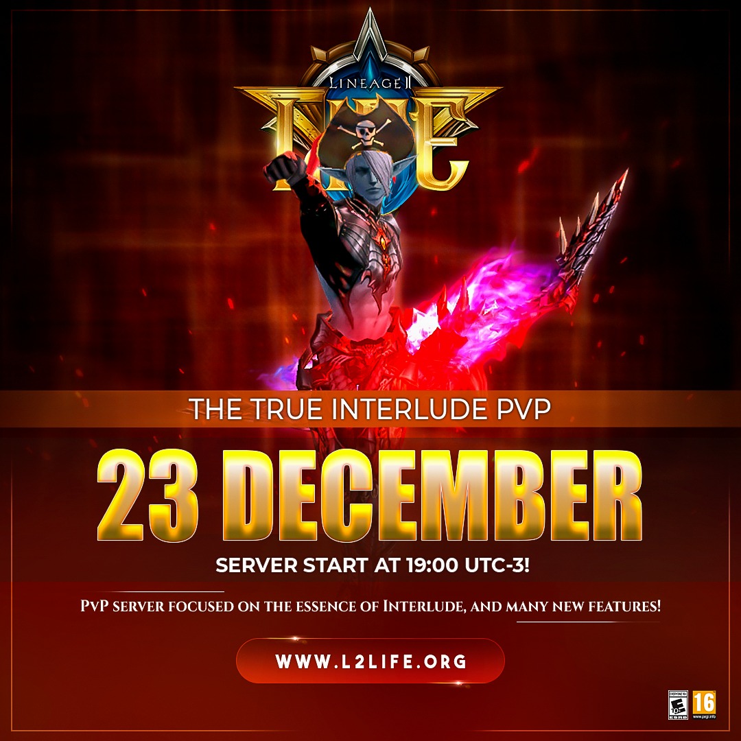 L2 Divulga Facil | 🚀 L2 Life - Interlude Custom 300x 🎅 | Facebook