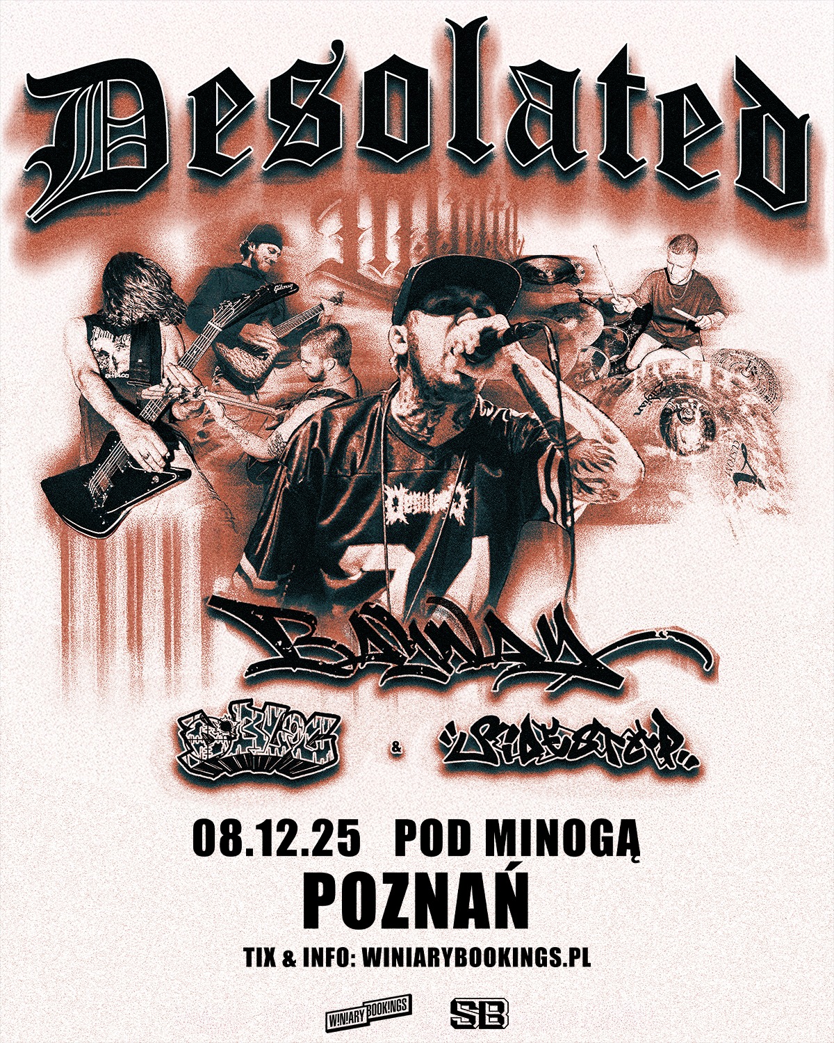 Klub - 🔥 Poniedziałek 08.12! 🔥 Desolated wracają po latach z nowym ...
