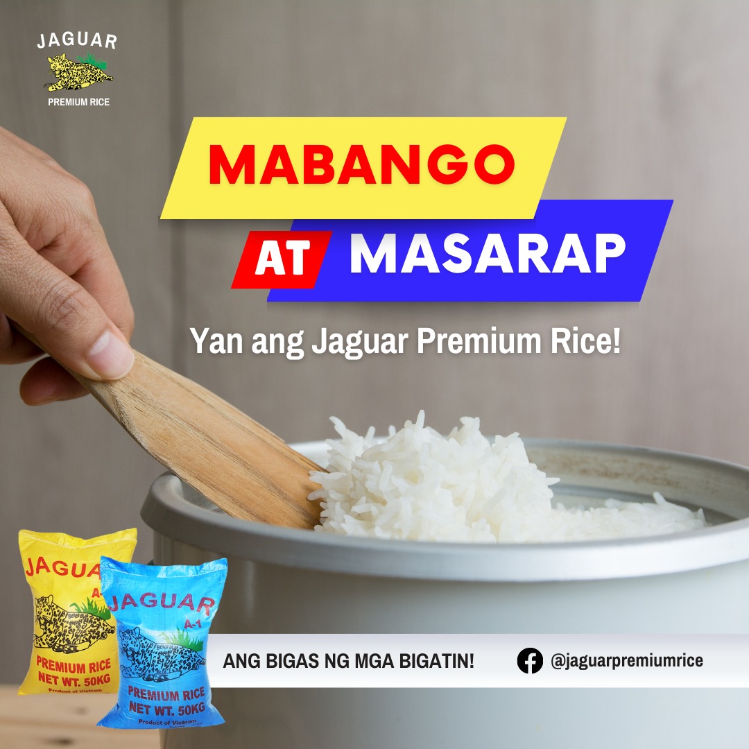 Jaguar Rice - Mabango at masarap na rice - yan ang Jaguar...