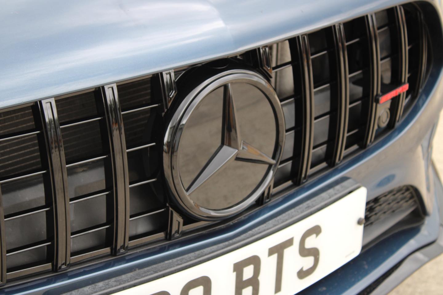 Gloss Black C43 Flat Mercedes Benz Car Model Numbers Letters Badge Emblem For C
