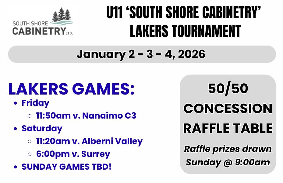 Lake Cowichan... - Lake Cowichan Minor Hockey Association