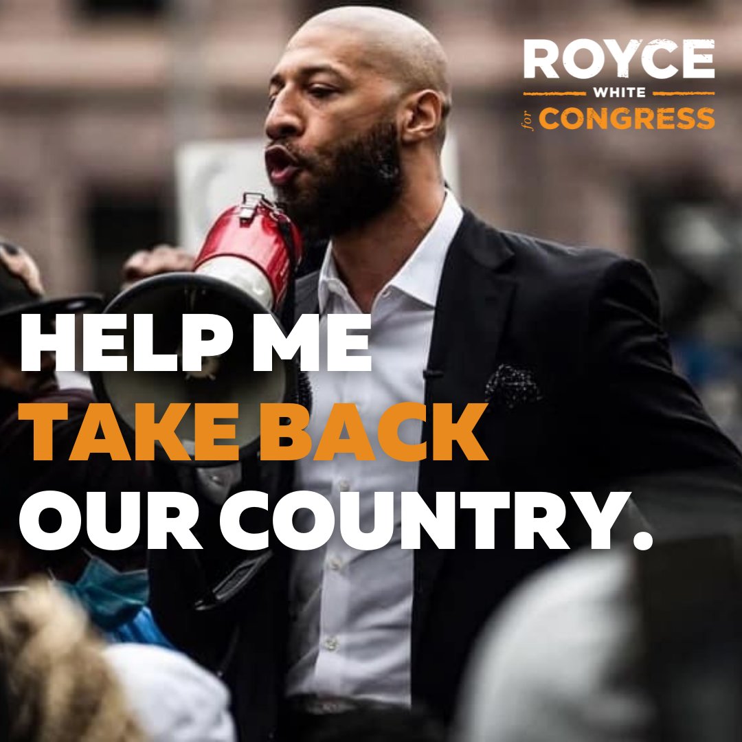 Our country is held captive by... - Royce White for Congress | Facebook