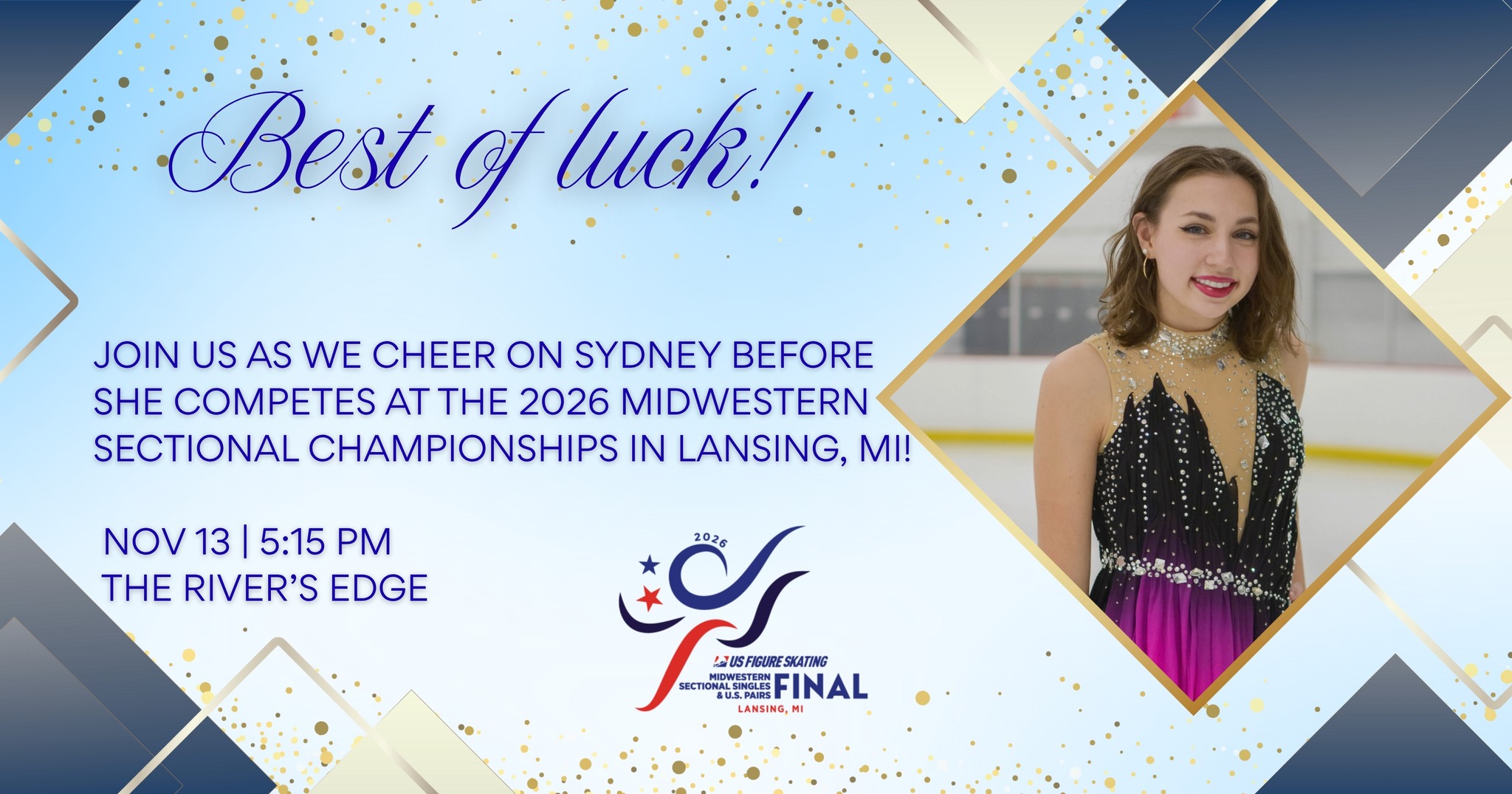 ⛸ Send-Off... - Figure Skating Club of the Quad Cities | Facebook