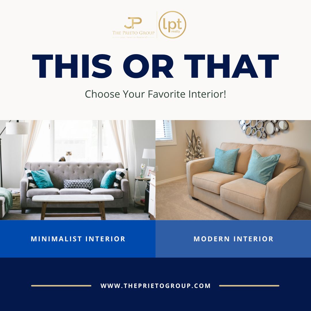 The Prieto - 🎨 This or That – Interior Edition! 🏡 Do you prefer a ...