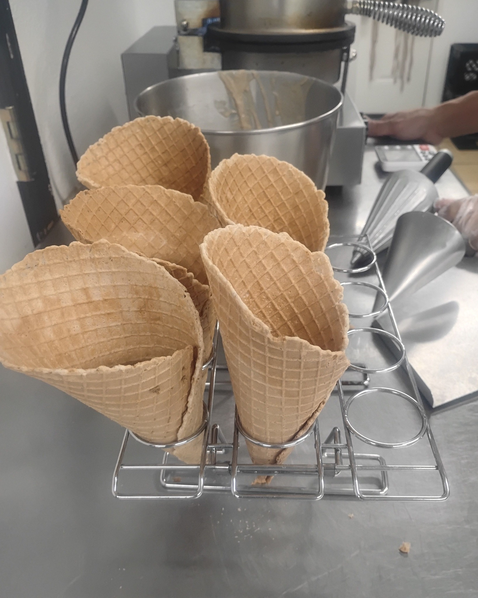 Gooch's - Waffle cone and gluten-free friends, we're making a small ...