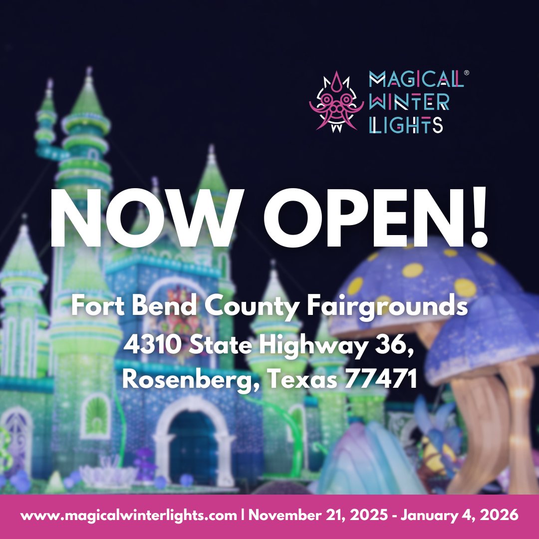We’re officially OPEN! ... - Magical Winter Lights | Facebook