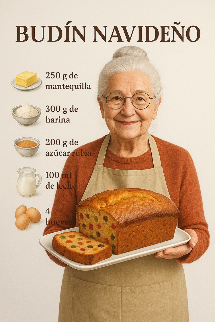 Recetas - 🎅 Budín Navideño Esponjoso🎄🤩 Rinde: 10 a 12 porciones 🎁 ...
