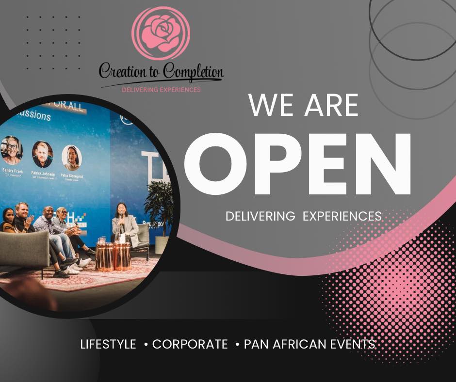 WE’RE OFFICIALLY OPEN FOR... - Creation to Completion Events | Facebook