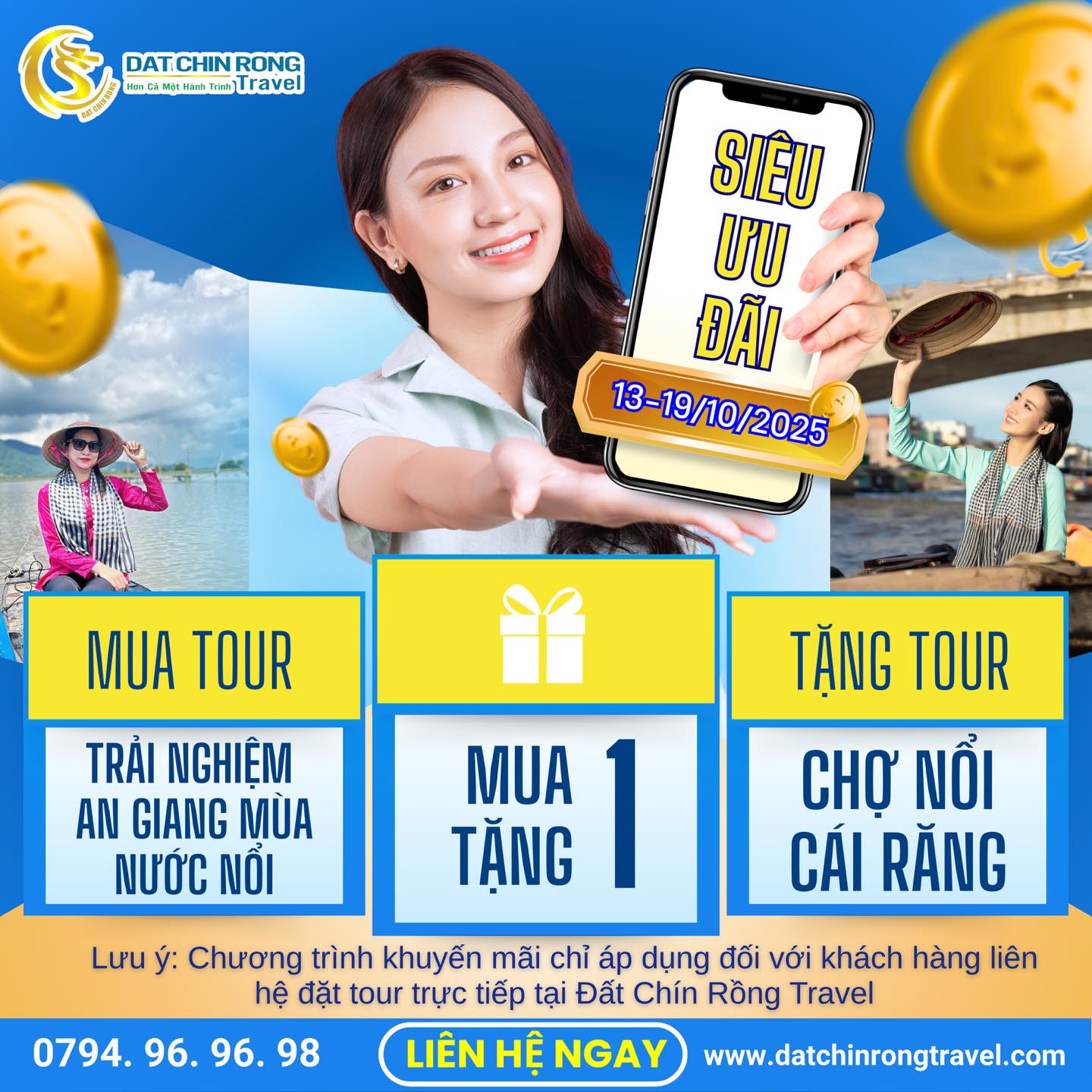 🎉🌾 SIÊU ƯU ĐÃI – MUA TOUR TẶNG TOUR... - ĐẤT CHÍN RỒNG Travel | Facebook