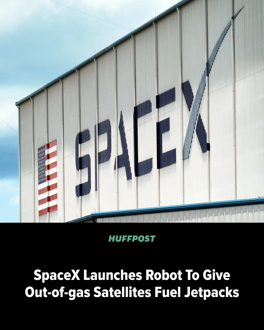 A two-armed space robot is on its way to give life-extending