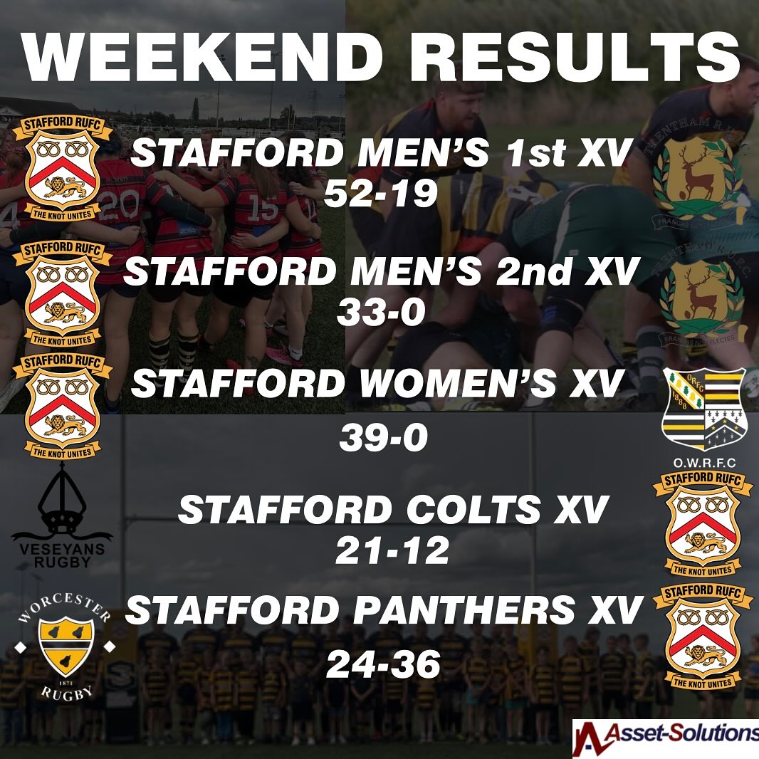 Stafford Rugby Club added a new photo. - Stafford Rugby Club