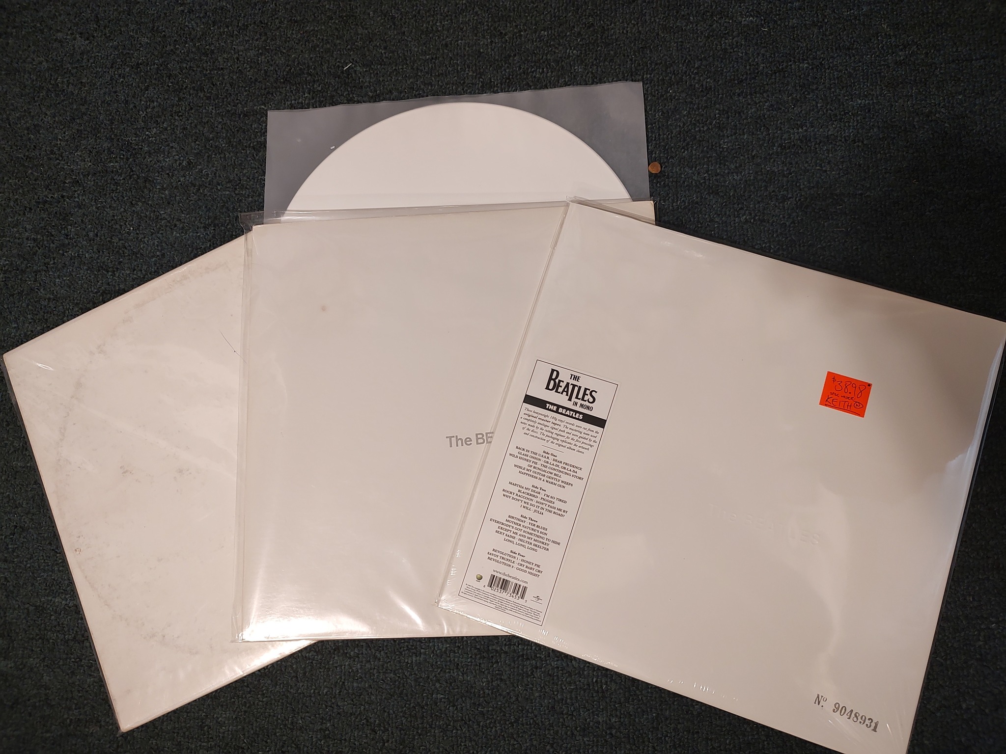 2014 remastered mono White Album reissue