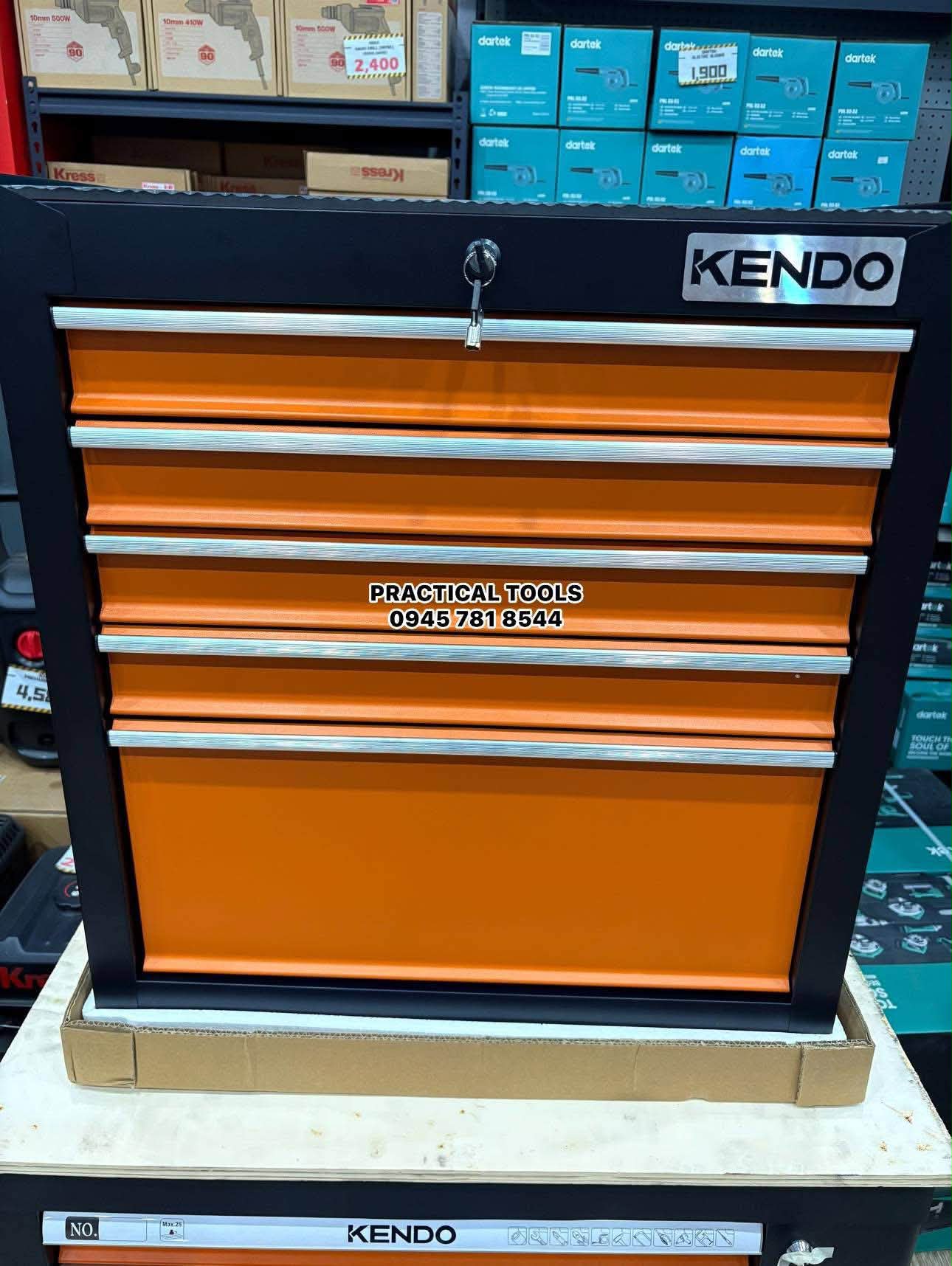 🧰KENDO — 113pcs 5Drawer Cabinet Tool Set (KD-90322) Get yours now