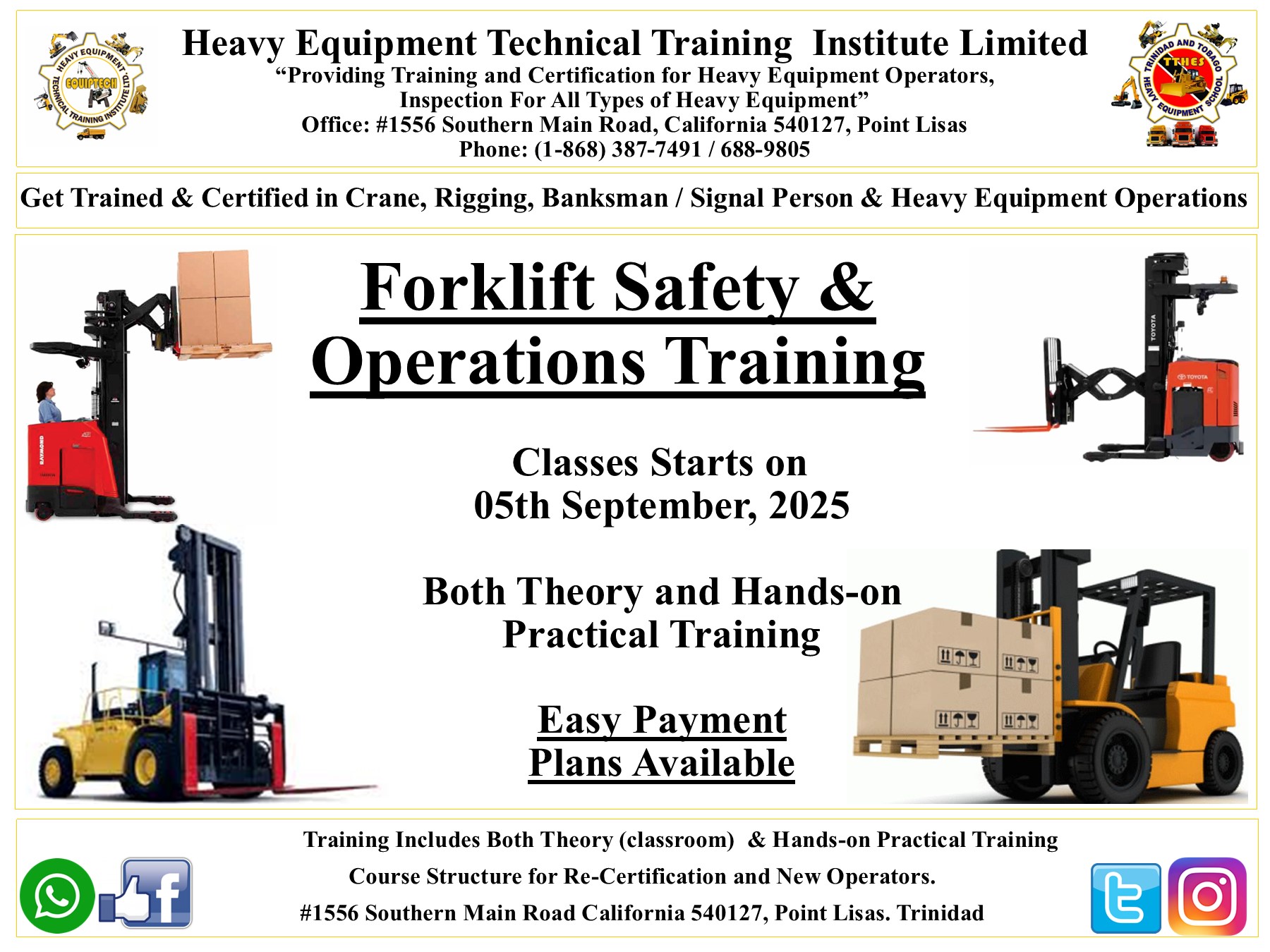 Heavy Equipment Technical Training Institute Limited - 