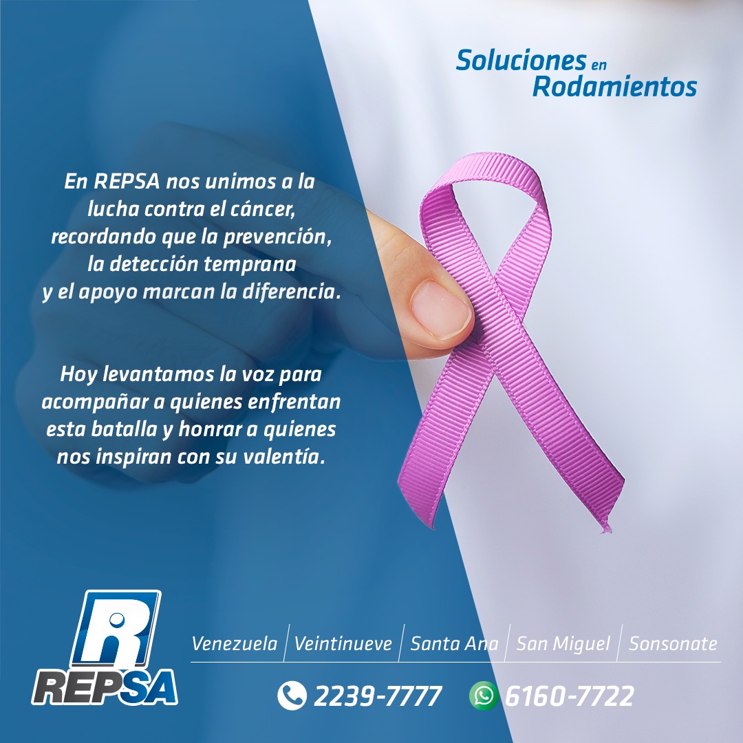 REPSA - En REPSA nos unimos a la lucha contra el cáncer, recordando que ...