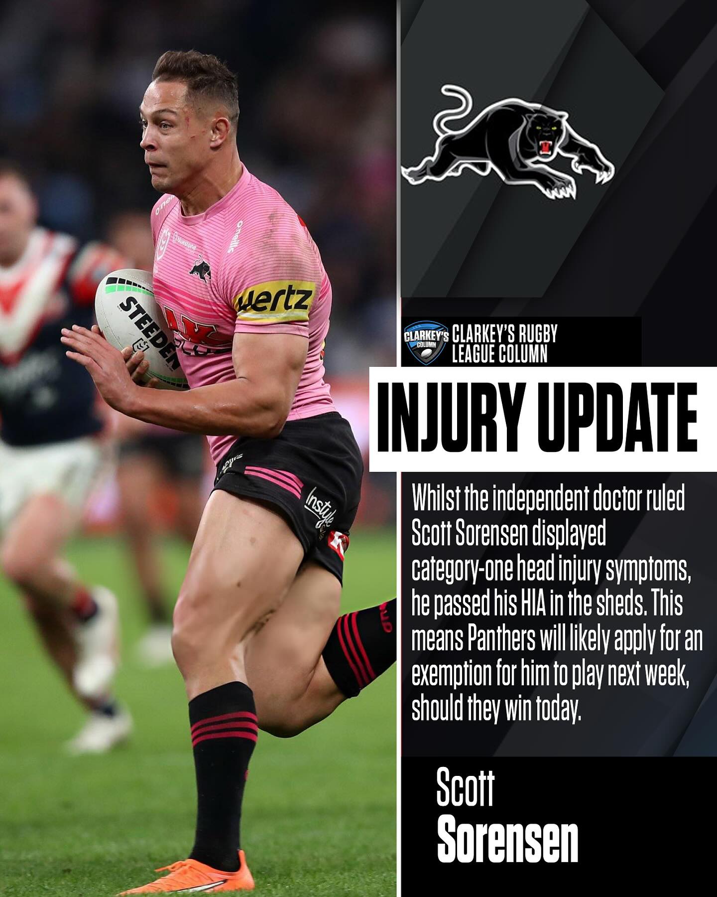 A positive update for the... - Clarkey's Rugby League Column | Facebook
