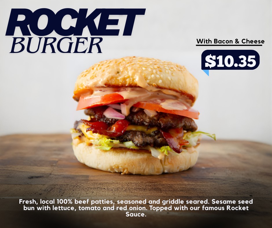 Rocket Burger - If you’re gonna do a burger… do it right.... | Facebook