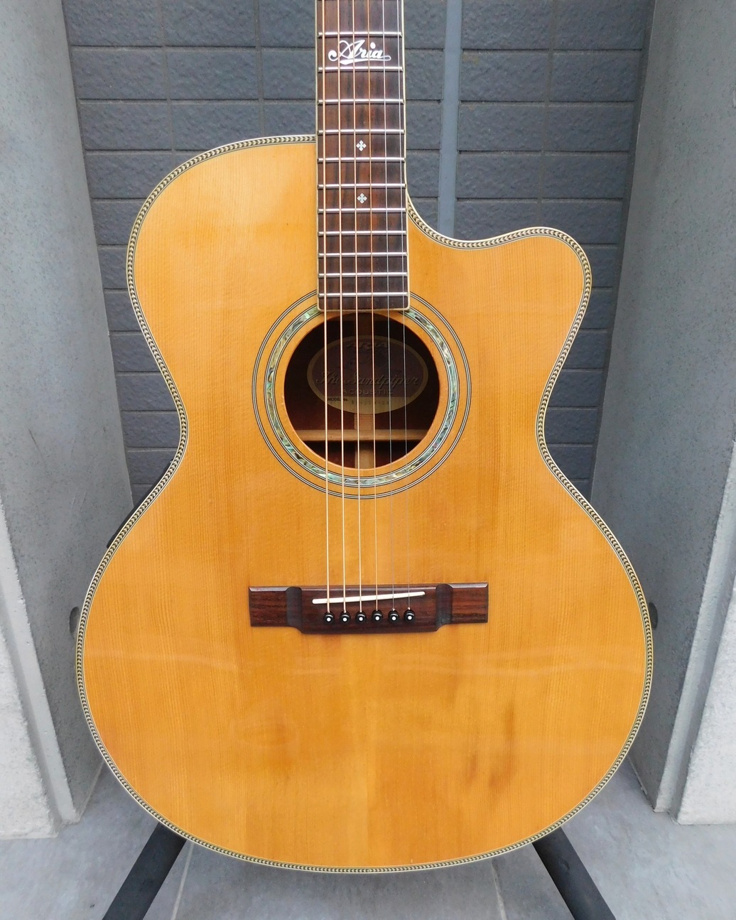 中古】 Aria アリア The Sandpiper SP-STD-2N エレアコ ソフトケース